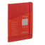 Taccuino Ecoqua Plus - con elastico - rilegatura cucita - A5 - 5 mm - 80 fogli - righe - lampone - Fabriano
