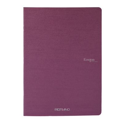 Maxiquaderno Ecoqua original PM - A4  - 5mm - 40 fogli - 90gr - vino - Fabriano