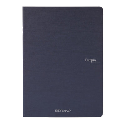 Maxiquaderno Ecoqua original PM - A4 - 1 rigo - 40 fogli - 90gr - blu scuro - Fabriano