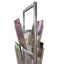 Portadepliant da terra - 10 tasche A4 - altezza 160 cm - Studio T