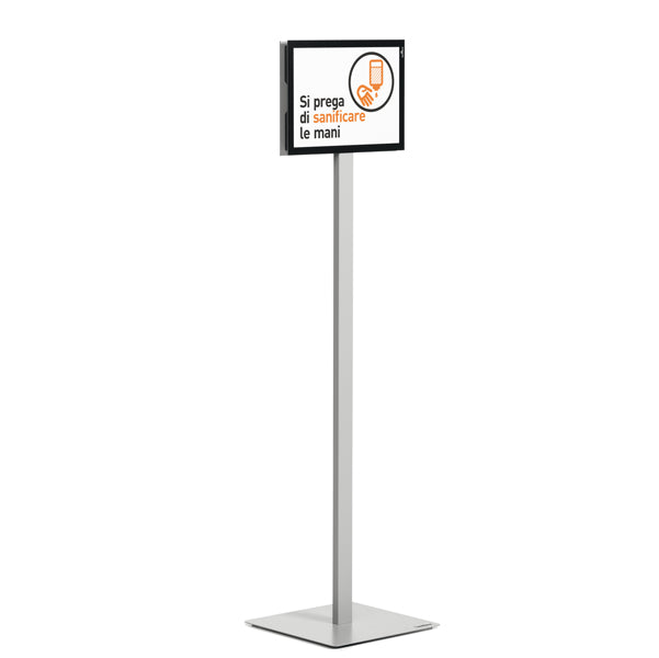Espositore Info Stand Basic - da pavimento - A4 - Durable