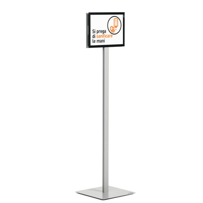 Espositore Info Stand Basic - da pavimento - A4 - Durable