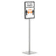 Espositore Info Stand Basic - da pavimento - A3 - Durable