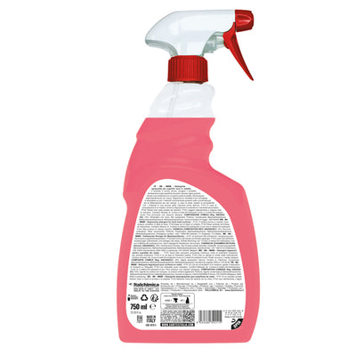 Detergente sgrassante S6 Inox - per superfici - 750 ml - Sanitec