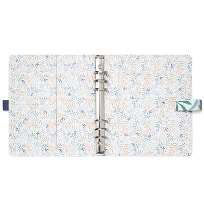 Organiser Botanical - f.to Pocket 146 x 128 x 36 mm - con cinturino - menta - Filofax