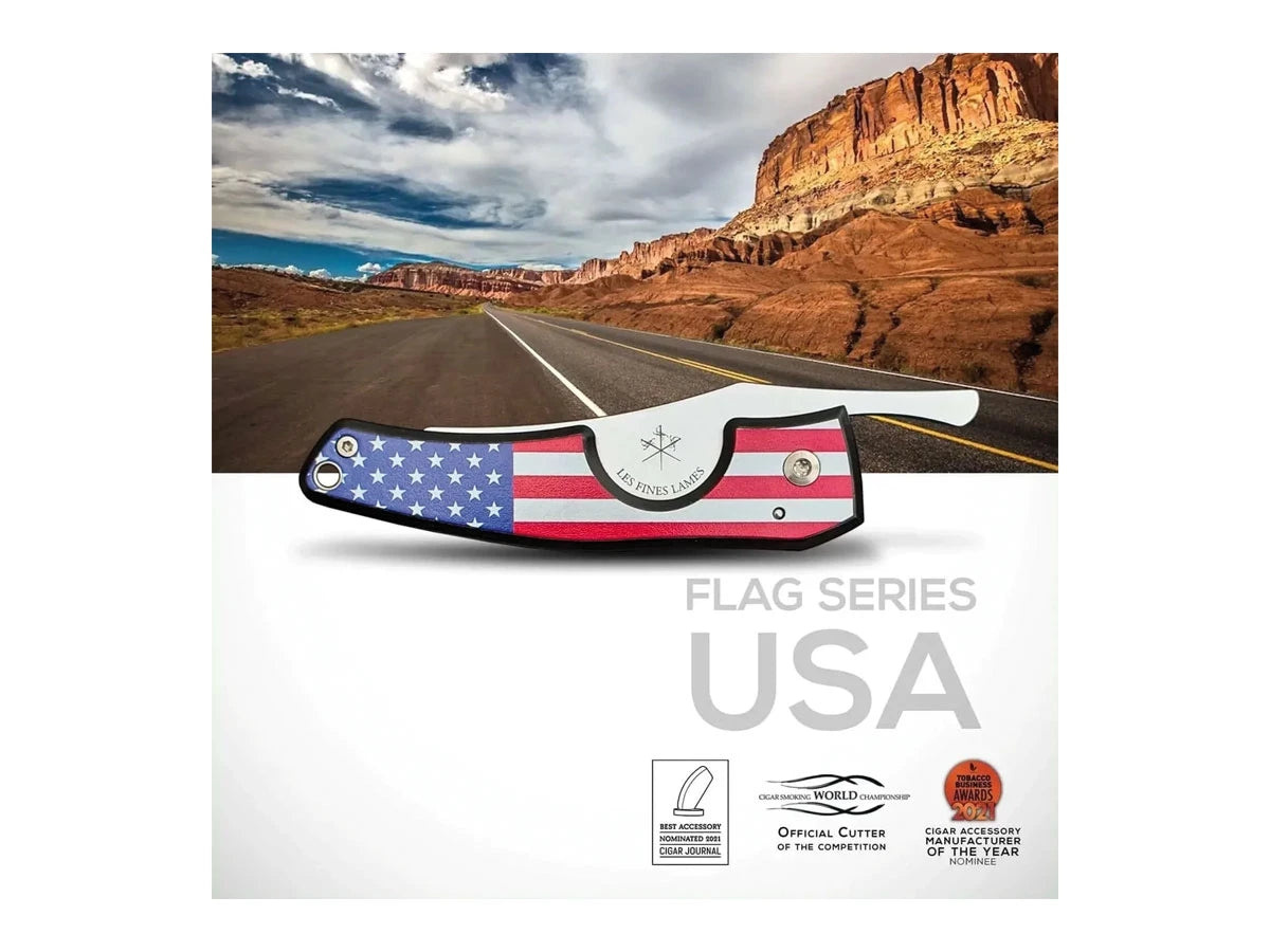 Les Fines Lames TAGLIASIGARI LE PETIT FLAG-USA DARK