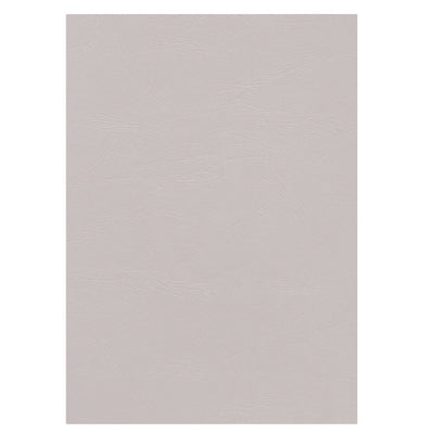 Copertine per rilegatura - A4 - cartoncino groffrato semilpelle - 250 gr - bianco - Fellowes - conf.100 pezzi