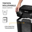 Distruggidocumenti LX-41 - a frammenti - nero - Fellowes