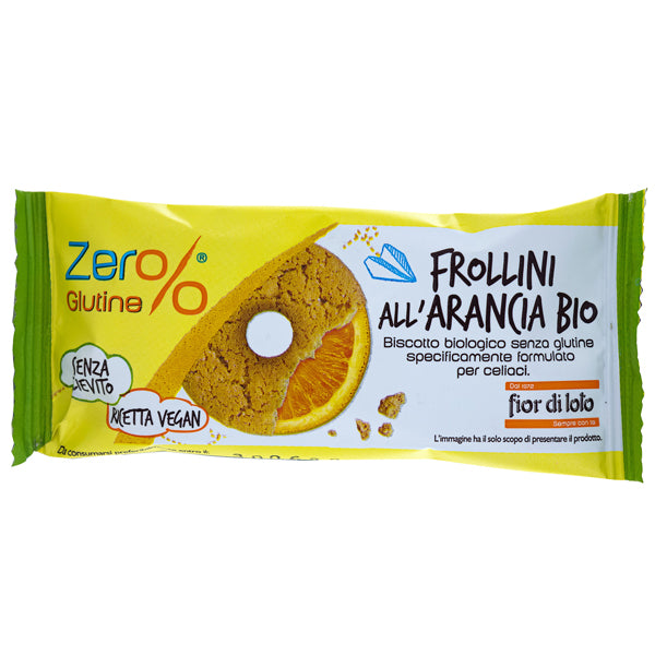 Frollini - arancia - monoporzione da 30 gr - Zer%glutine