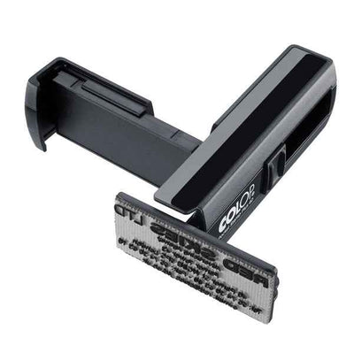 Timbro Pocket Stamp Plus 40 - 23 x 59 mm - 6 righe - autoinchiostrante - nero - Colop