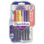 Pennarello Flair Nylon - punta feltro - 1,10mm - colori assortiti Metallic - Papermate - conf. 6 pezzi