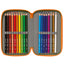 Astuccio 3 zip - 13 x 20 x 7,5 cm - colori e fantasie assortiti - Carioca