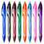 Penna a sfera Gelocity quick dry - punta 0,7mm - colori assortiti - BIC - astuccio 10 pezzi