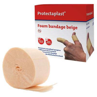 Bendaggio coesivo Protectaplast -  6 cm x 4,5 m - color pelle - PVS