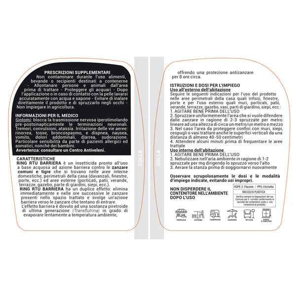Spray ambiente insetticida antizanzare - 500 ml - Protemax
