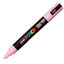 Marcatore a base d'acqua Uni Posca PC5M  - punta tonda media da 1,8mm a 2,5mm - rosa chiaro - Uni Mitsubishi