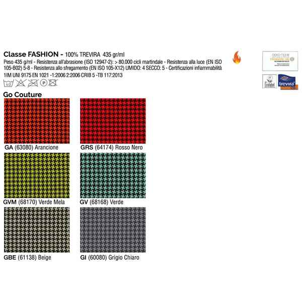 Seduta operativa Hubble HUHU - tessuto Fashion - braccioli regolabili - verde - Unisit