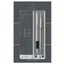 Gift Set DUO - Jotter stainless steel CT sfera + stilografica - punta media - Parker