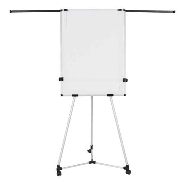 Portablocco magnetico Earth Kyoto - 70 x 100 cm - con base mobile, kit rotolo e bracci estensibili - Bi-Office