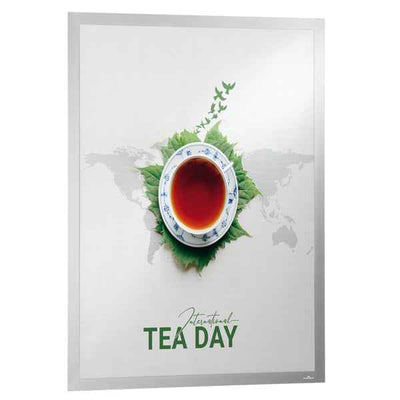 Cornice adesiva Duraframe Poster - 50 x 70 cm - argento - Durable