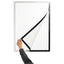 Cornice adesiva Duraframe Poster - 70 x 100 cm - argento - Durable
