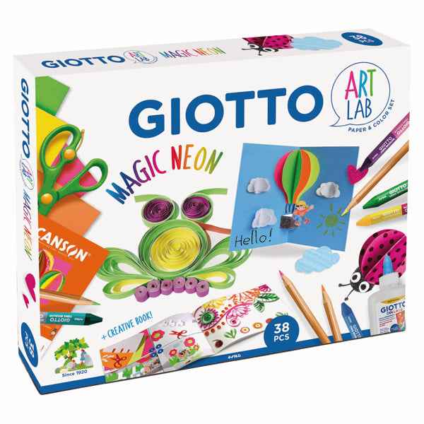 Laboratorio artistico neon - Giotto