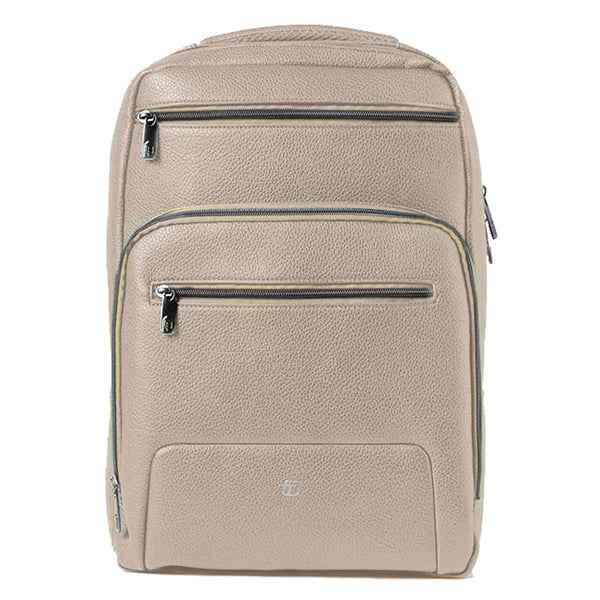 Zaino Gate Trended - 29 x 42 x 15 cm - ecopelle - ghiaccio - In Tempo