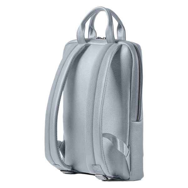 Zaino slim Gate Trended - 28 x 38 x 10 cm - ecopelle - azzurro - In Tempo