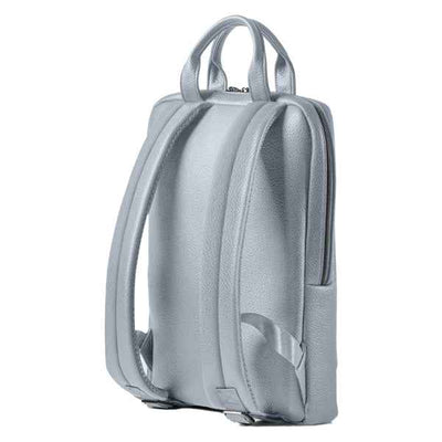 Zaino slim Gate Trended - 28 x 38 x 10 cm - ecopelle - azzurro - In Tempo