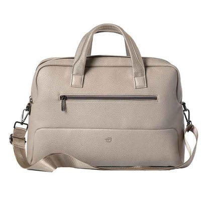 Borsa Gate Trended - con manici - 41 x 30 x 15 cm - ecopelle - ghiaccio - In Tempo