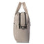 Borsa Gate Trended - con manici - 41 x 30 x 15 cm - ecopelle - ghiaccio - In Tempo