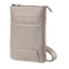 City bag piccola Gate Trended - 20 x 26 x 2 cm - ecopelle - ghiaccio - In Tempo