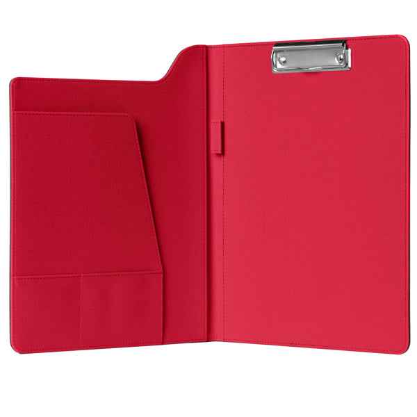 Portablocco Meet - con molla - 31 x 25 x 1,5 cm - rosso - In Tempo