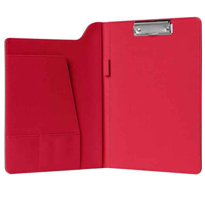Portablocco Meet - con molla - 31 x 25 x 1,5 cm - rosso - In Tempo