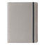Portablocco Meet - con elastico - 31 x 25 x 1,4 cm - grigio - In Tempo