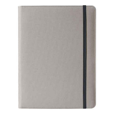 Portablocco Meet - con elastico - 31 x 25 x 1,4 cm - grigio - In Tempo