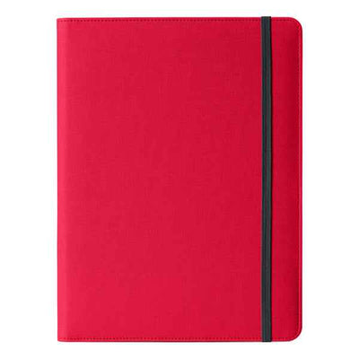 Portablocco Meet - con elastico - 31 x 25 x 1,4 cm - rosso - In Tempo
