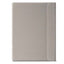 Portablocco Meet - con alette magnetiche - 31 x 25 x 1,4 cm - grigio - In Tempo