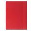 Portablocco Meet - con alette magnetiche - 31 x 25 x 1,4 cm - rosso - In Tempo