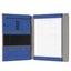 Portablocco Meet - con alette magnetiche - 31 x 25 x 1,4 cm - blu - In Tempo