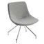 Poltroncina visitatore Tosca TO4CV - senza braccioli - grigio chiaro - Unisit
