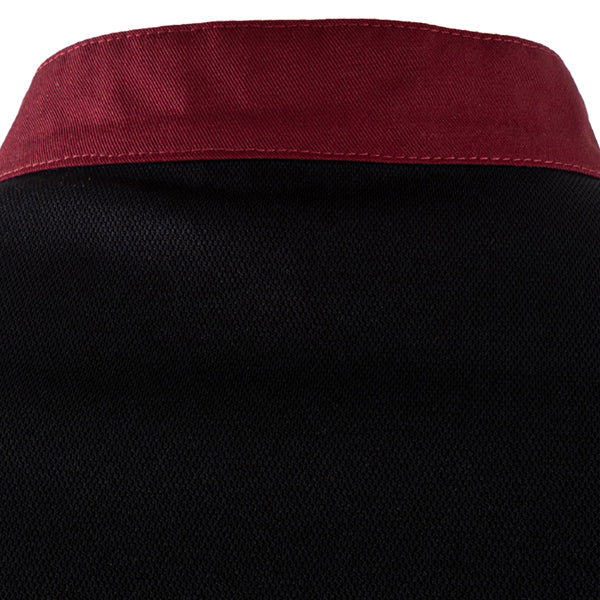 Giacca cuoco Thiago - da uomo - manica corta - taglia M - bordeaux - Giblor's
