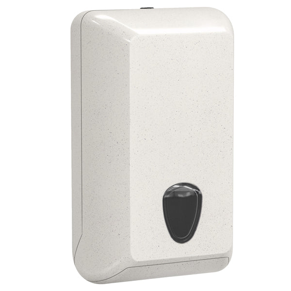 Dispenser carta igienica Woodplastic - interfogliata - piegati a V e Z - 30 x 13,2 x 17 cm - 550/450 fogli - bianco - Mar Plast