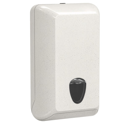 Dispenser carta igienica Woodplastic - interfogliata - piegati a V e Z - 30 x 13,2 x 17 cm - 550/450 fogli - bianco - Mar Plast