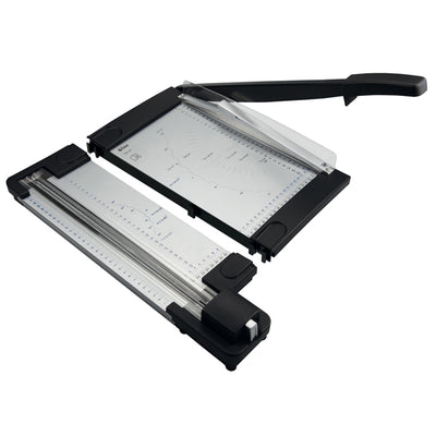 Taglierina Homeoffice 2in1 - lama rotante + ghigliottina - A4 - grigio/nero - Titanium