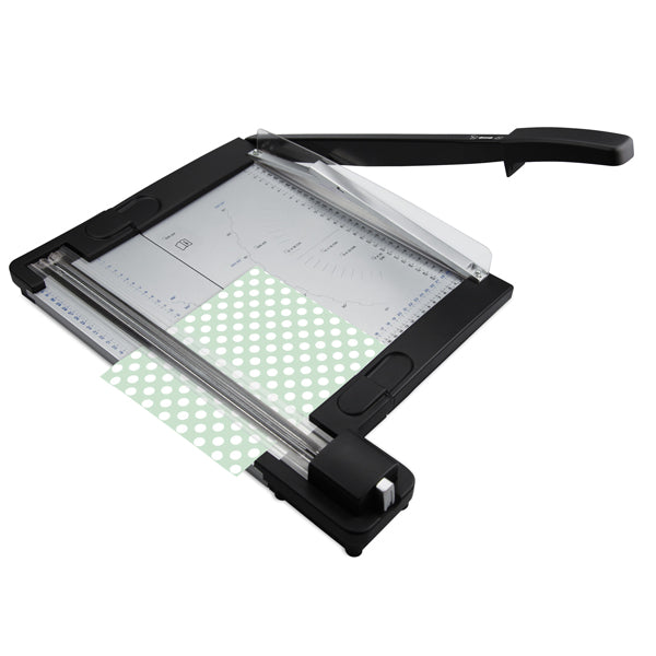 Taglierina Homeoffice 2in1 - lama rotante + ghigliottina - A4 - grigio/nero - Titanium