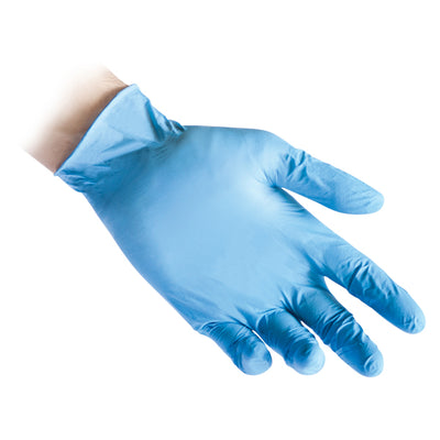 Guanti in nitrile R77 - tg L - azzurro - Reflexx - conf. 100 pezzi