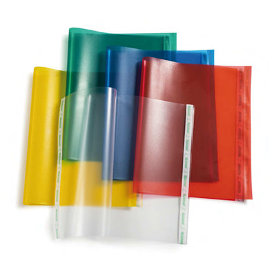 Coprilibro Glass - 50 x 31 cm - PP - 145 mic -  c/adesivo - goffrato - trasparente neutro - Colorosa