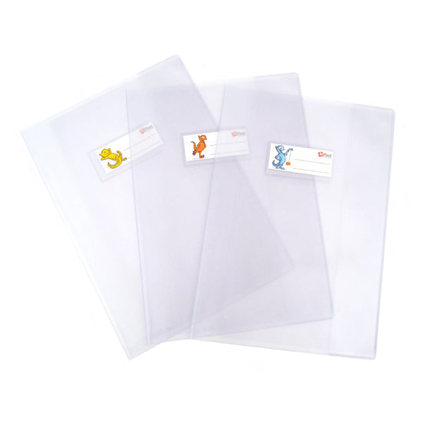 Copriquaderno Superseta - A5 - PVC  - c/alette - A5 - neutro trasparente - Colorosa