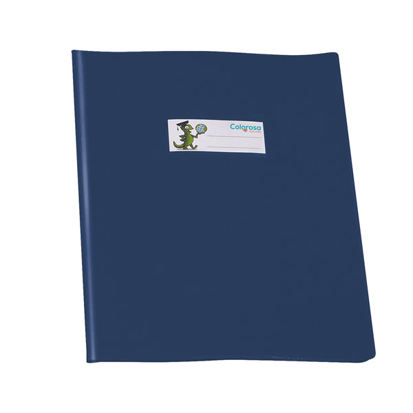Coprimaxi GreenLine - A5 - PVC - 220 mic - c/alette - lucido - blu - Colorosa